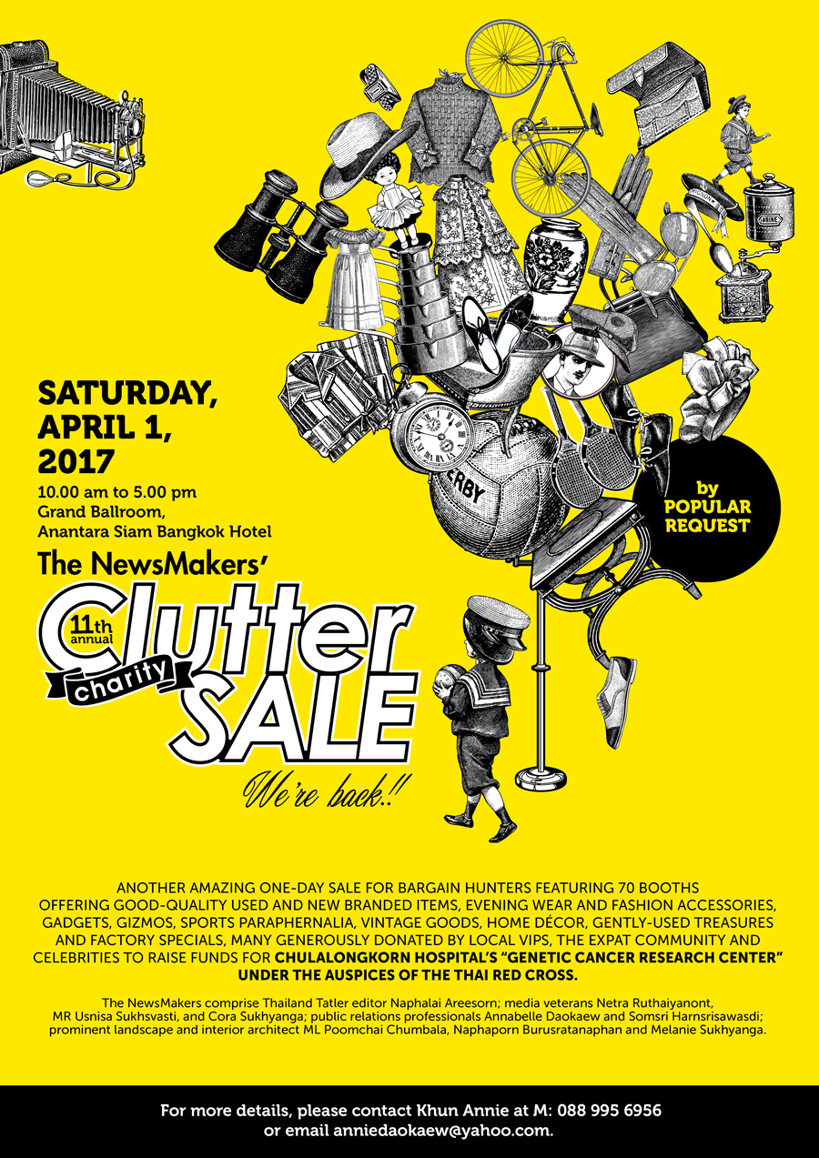Clutter Sale for Charity 